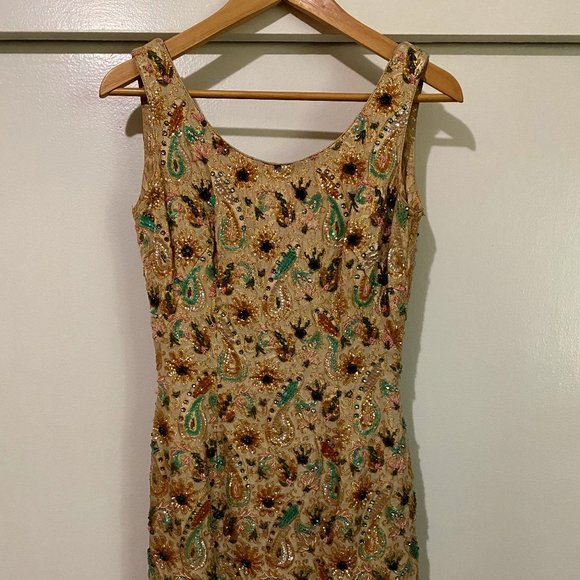 1960's Vintage Cocktail Dress - Picture 1 of 8